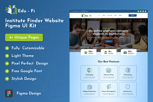 Edu-Fi - Institute Finder UI Kit