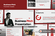 Business Pitch Deck PowerPoint, a Presentation Template by twinstd (Thumbnail 1 of 5)