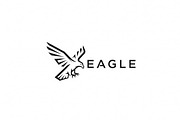 inimal Black Eagle, a Branding & Logo Template by Logocreative (Thumbnail 2 of 2)