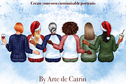 Christmas Holidays Clipart, a Decorative Illustration by ArtedeCatrin (Thumbnail 4 of 12)