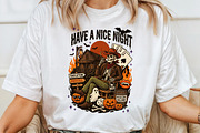 Halloween Cowboy Png-Vintage Motel, a Work Illustration by Sublimation Artist (Thumbnail 4 of 9)
