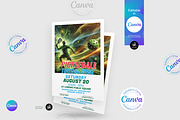 Pickleball Flyer Template, a Flyer Template by Aam360 (Thumbnail 2 of 3)