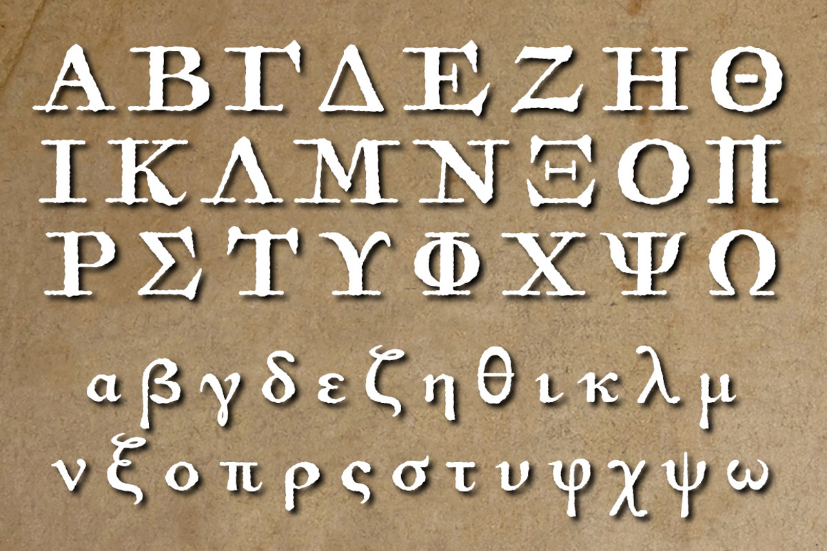 Antiquarian, an 18th-century map font preview 5