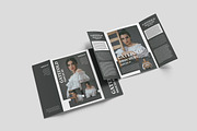 Gatefold Brochure Mockup, an Advertising Mockup by Indah (Thumbnail 3 of 6)