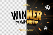 Text Effect Winner Championship, a Layer Style Add-On by Navy Graphic (Thumbnail 2 of 2)