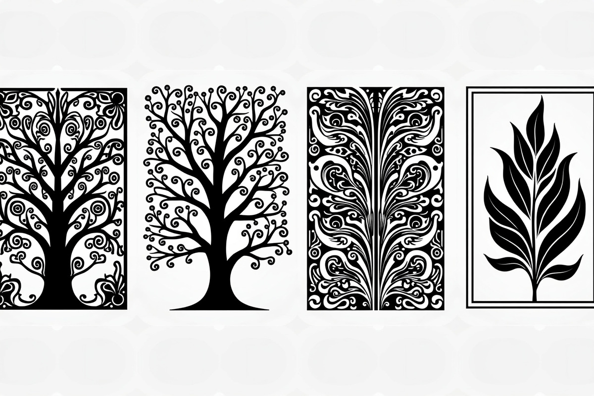Nature Cutout Vector Pack, an Illustration by Amazin_art (Photo 7 of 9)
