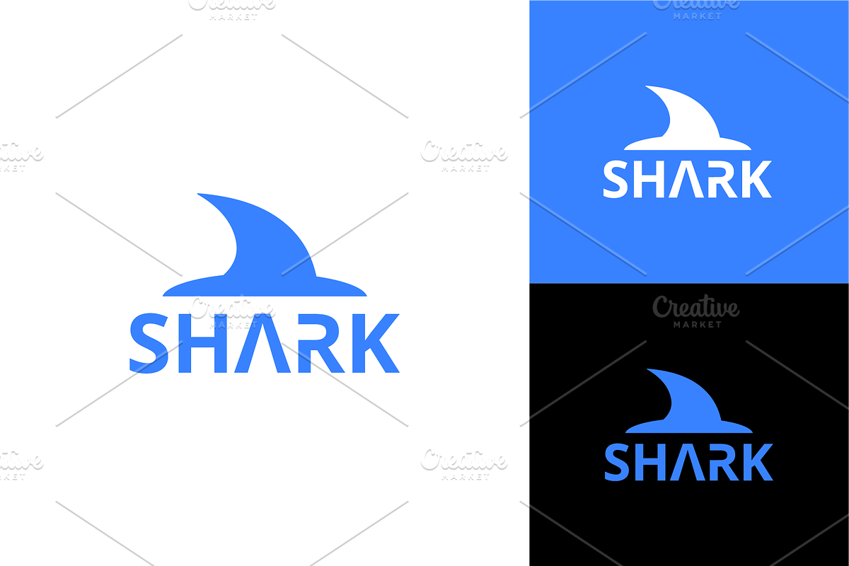 Shark Logo Simple, a Branding & Logo Template by zaqilogo