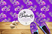 Fairy Castle Dragon Unicorn Patterns, a Pattern Graphic by KaramfilaS (Thumbnail 6 of 15)