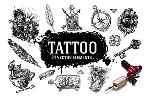 Tattoo Style Illustrations