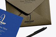 Envelope Mockup with Insert Card, an Advertising Mockup by pixelmock (Thumbnail 17 of 22)
