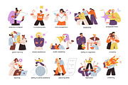 Soft skills for work, business set, a Person Illustration by PaperTrident (Thumbnail 1 of 16)