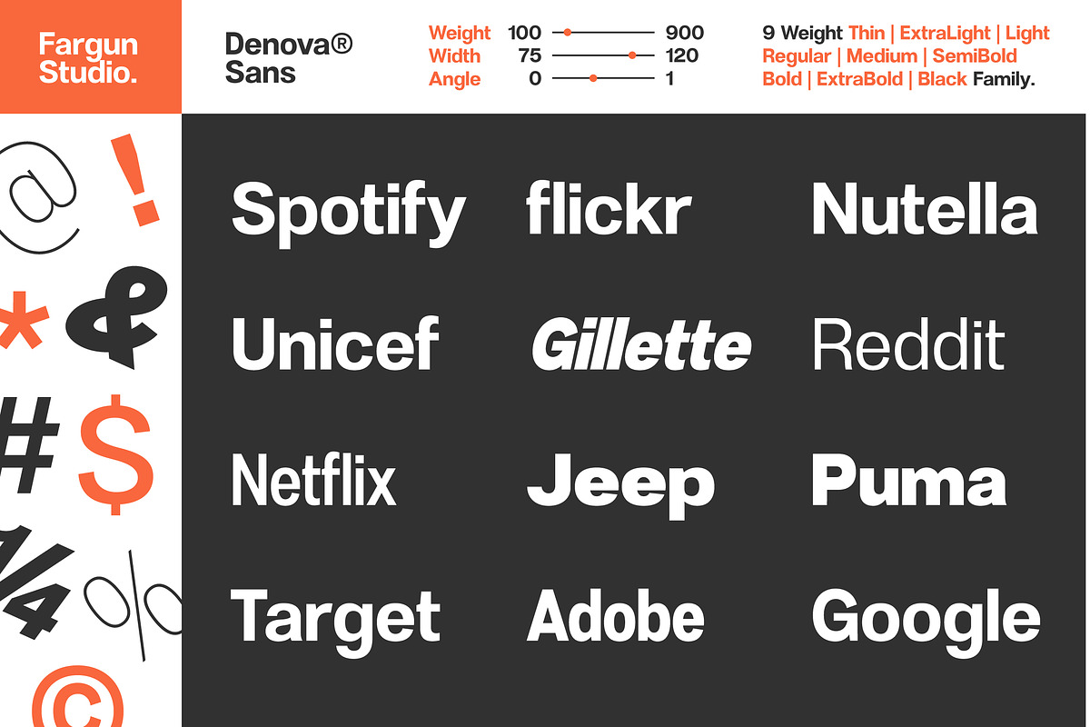 Denova - Variable Grotesk Sans, a Sans Serif Font by Fargun Studio (Photo 2 of 15)