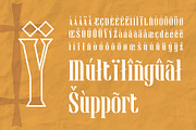Darvine 3D, a Serif Font by Craft Supply Co. (Thumbnail 4 of 8)