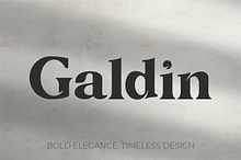 Galdin - Serif Font