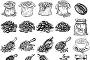 Coffee Line Art Clipart Pack (PNG), an Object Illustration by DesignBTF (Thumbnail 4 of 6)