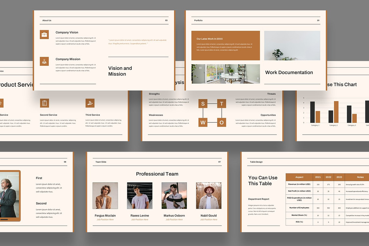 Interactive Case Study Presentation, a Presentation Template by BumbleGraph Studio (Photo 2 of 4)