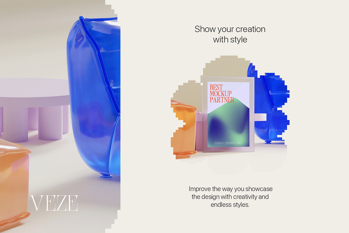 Veze - Y2K Mockup Bundle, a Device Mockup by Creavora (Photo 11 of 11)