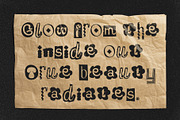 CS Anika – Collage Font, a Sans Serif Font by Craft Supply Co. (Thumbnail 3 of 8)