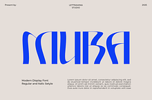 Mura - Modern Display Typeface