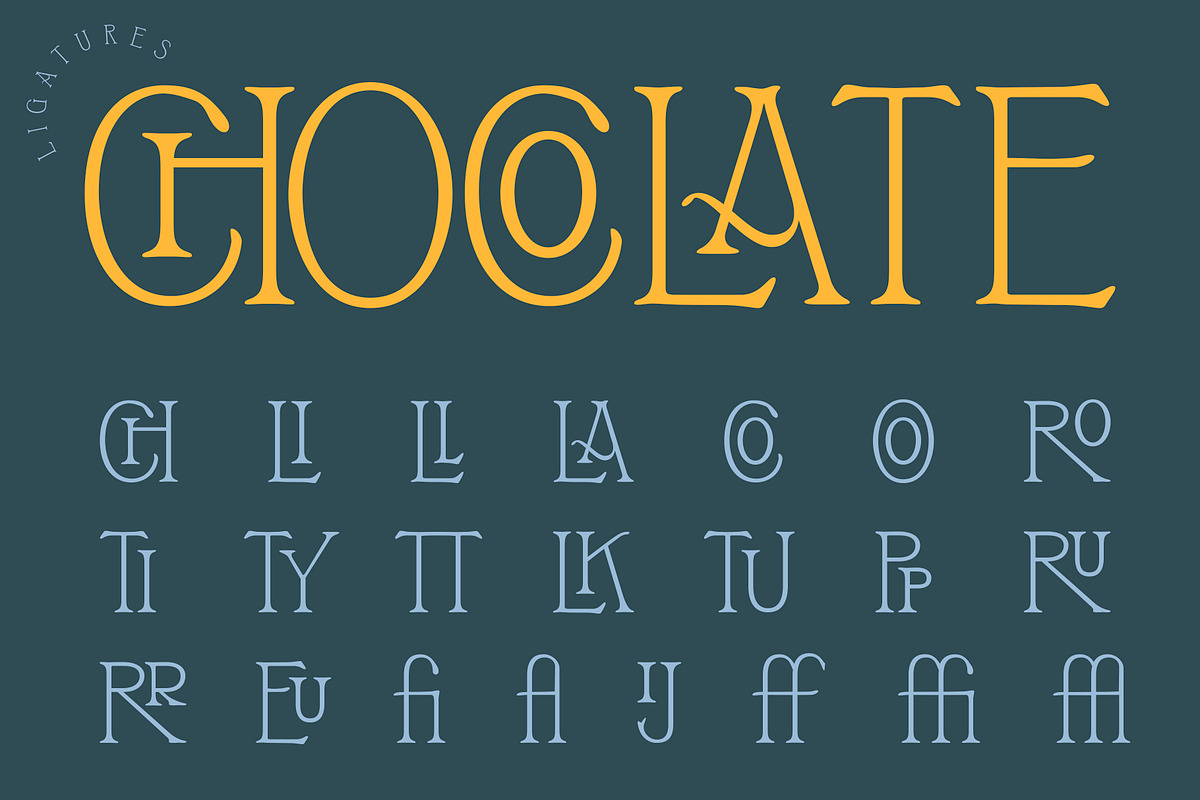 Sycamore — Display Font preview 5