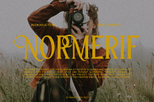 Normerif - Elegant Display Serif