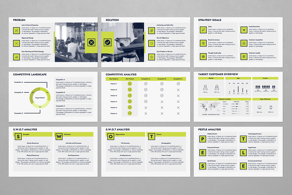 Strategy Report - Canva PPT GS KEY, a Presentation Template by JetzTemplates (Photo 3 of 6)