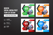 Social Media Post Template, a Social Media Template by gstudiovect21 (Thumbnail 22 of 72)
