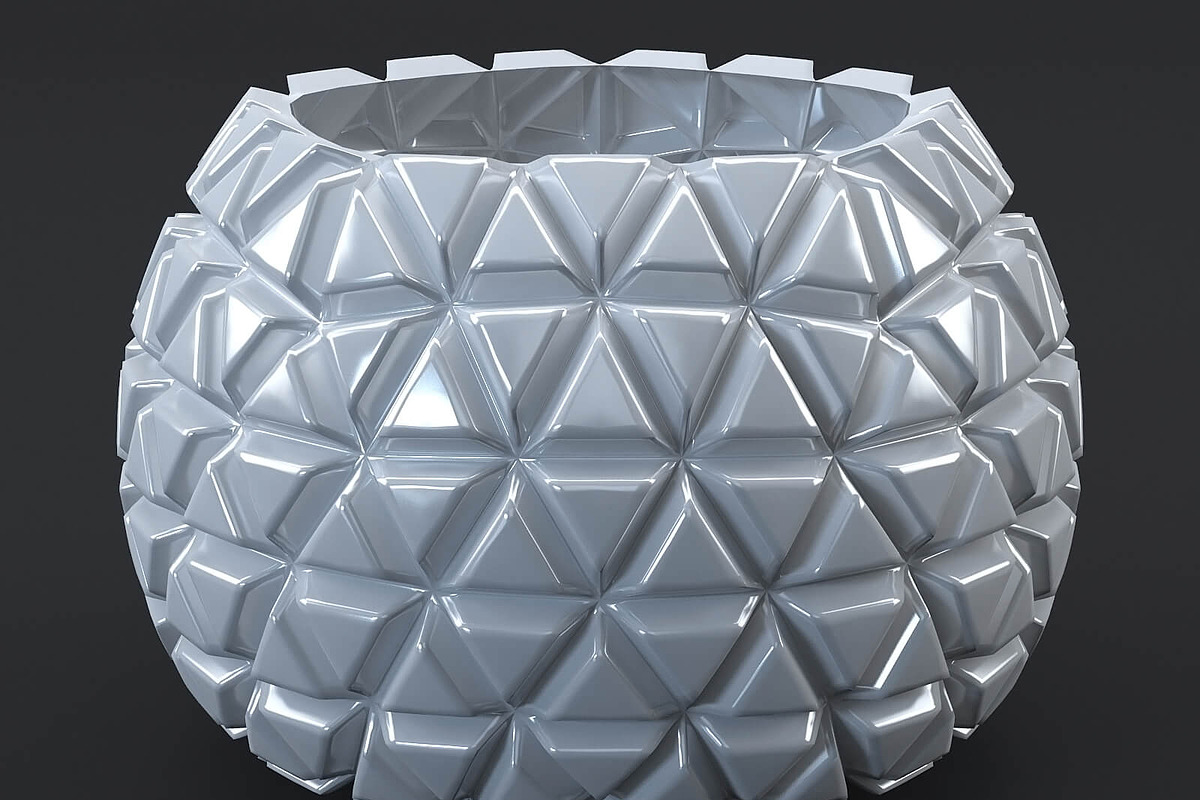 White/Black vases collection, a Furniture 3D Model by RC graphics (Photo 13 of 24)