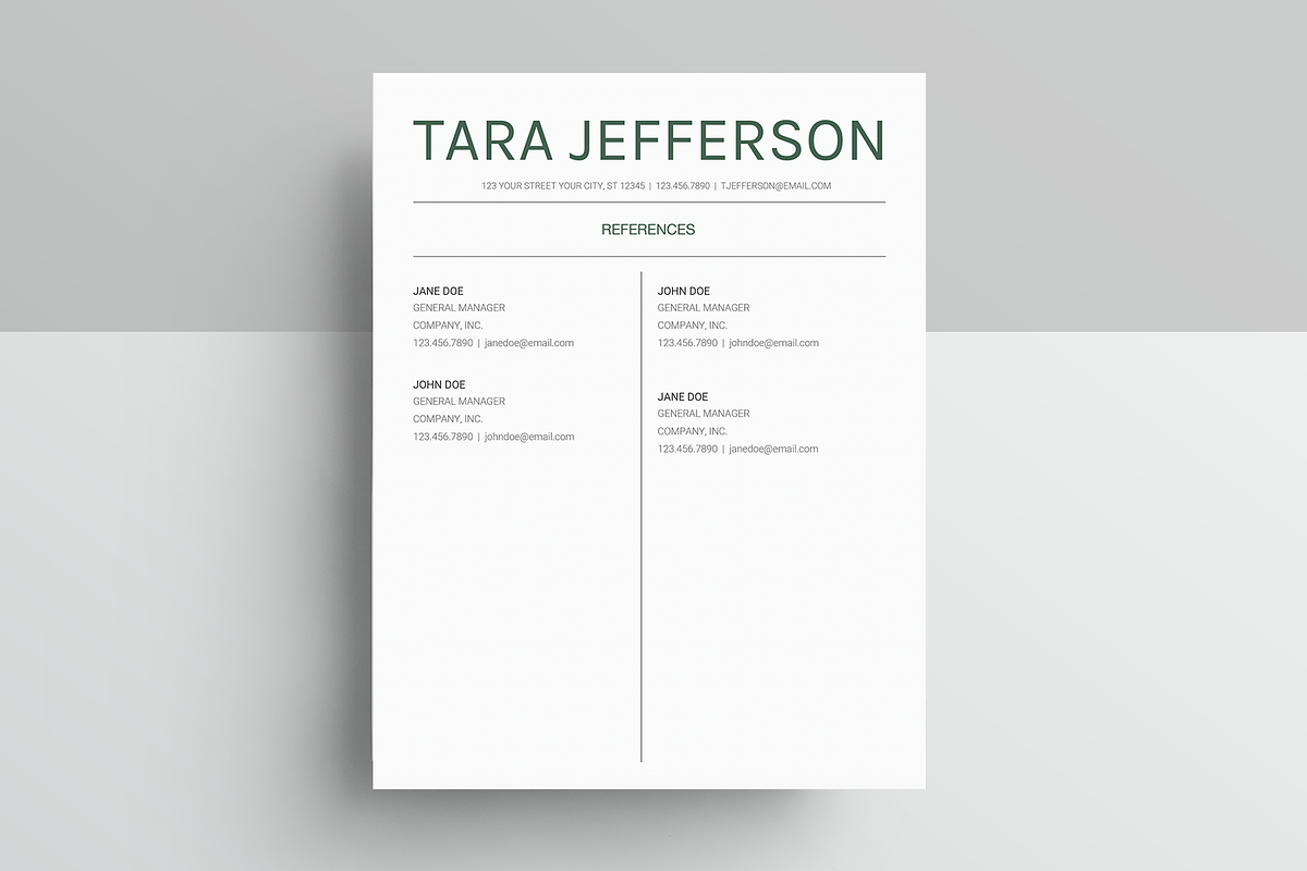 Google Docs Resume Template, a Resume Template by MioDocs (Photo 6 of 7)