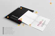 Creased Paper Mockup, a Print Template by KIPET (Thumbnail 2 of 11)