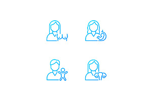 Mother and child health, an Outline Icon by IMG Visuals