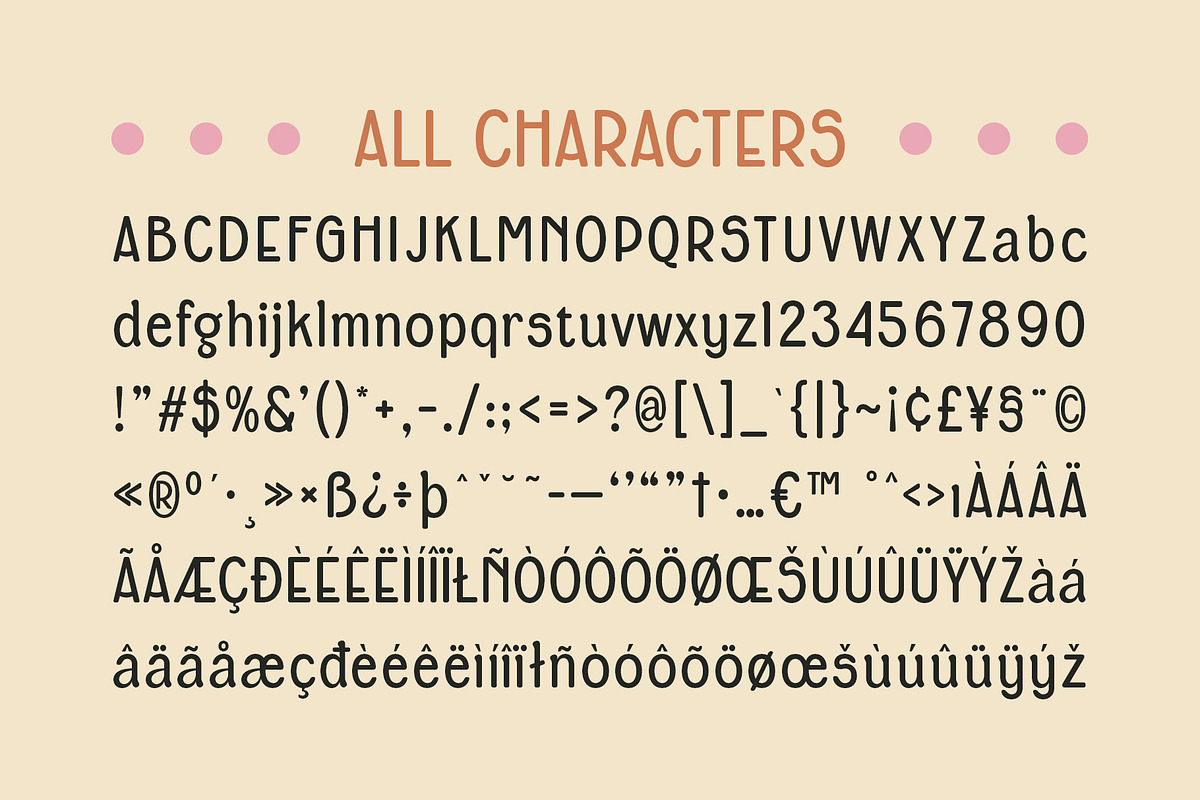 CS Alonzo – Cute Font, a Sans Serif Font by Craft Supply Co. (Photo 8 of 8)