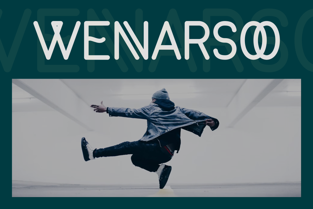 Wennarsoo Font, a Sans Serif Font by brahamb_design (Photo 3 of 6)