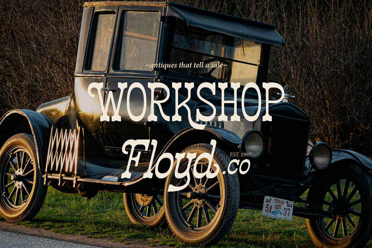 Erikoji | Retro Slab Serif, a Slab Serif Font by Denustudios (Photo 8 of 16)