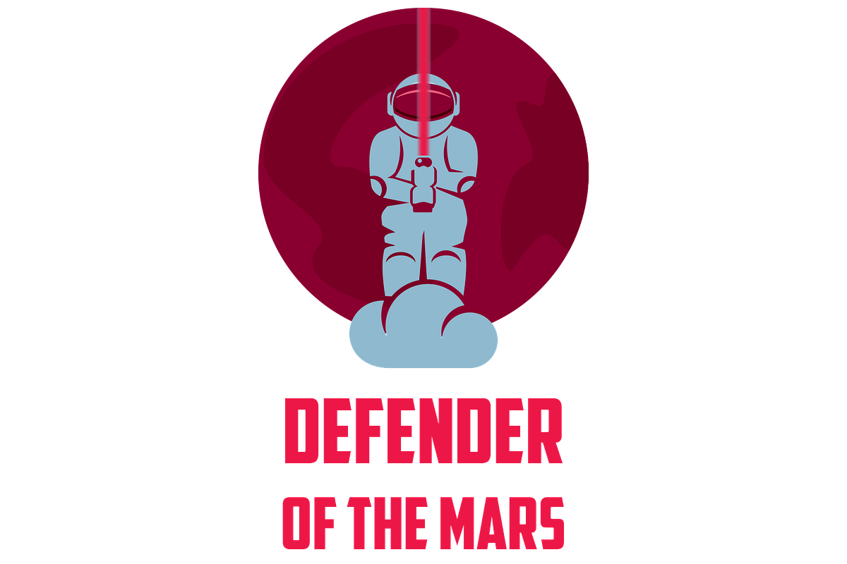 DEFENDER_of_the_Mars, a Branding & Logo Template by NicklancerShop (Photo 2 of 2)