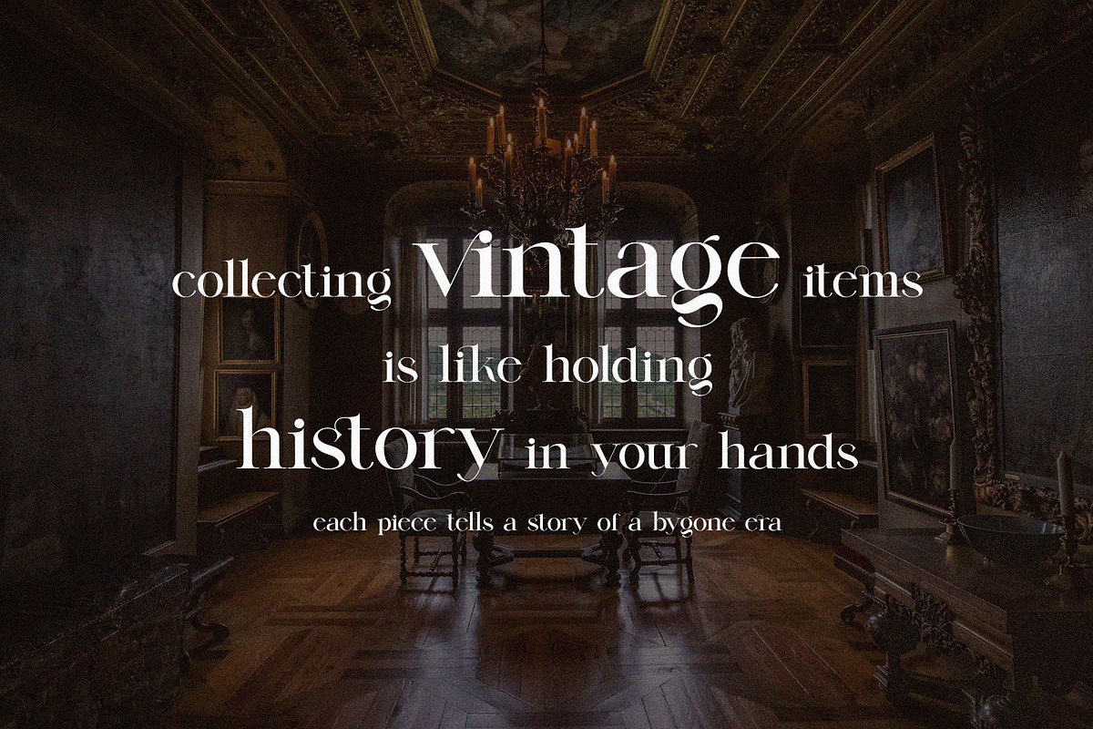 Qilbrid Modern Ligature Serif, a Serif Font by Alfinart (Photo 7 of 10)
