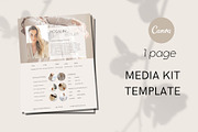 Media kit Presentation Template, a Social Media Template by Deepa Template Studio (Thumbnail 1 of 4)