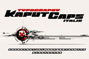 Kaput Caps Display - 02 fonts, a Sans Serif Font by deFharo (Thumbnail 4 of 12)
