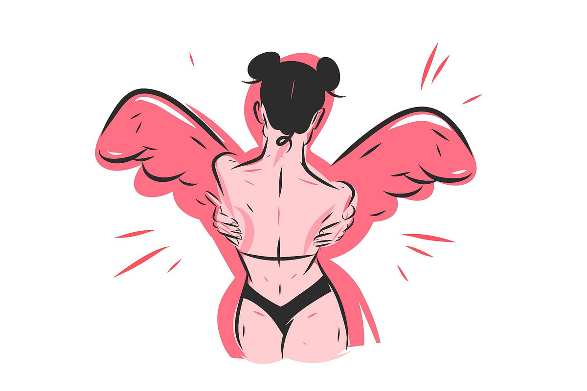 Line body graphics, a Person Illustration by Anastasy_helter (Photo 11 of 20)