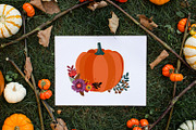 November Clipart | Fall Clipart, an Illustration by illuztrate (Thumbnail 2 of 6)