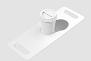 Cup Holder Tray Mockup, a Cups & Container Mockup by graphicsauce (Thumbnail 3 of 4)