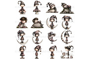 Pink Elves Nursery Baby Shower, a Decorative Illustration by Nicole Branger Art (Thumbnail 7 of 20)