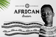 African dream - patterns and brushes, a Pattern Graphic by Marish (Thumbnail 1 of 8)