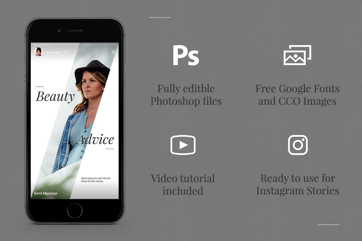 50 Instagram Stories Bundle, a Social Media Template by Web Donut (Photo 2 of 9)