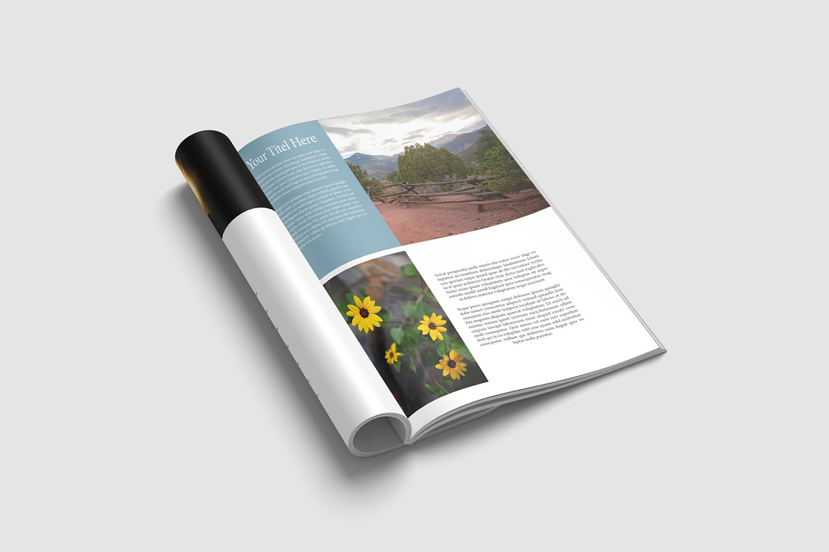 Portfolio Template, a Brochure Template by retrographix (Photo 4 of 13)