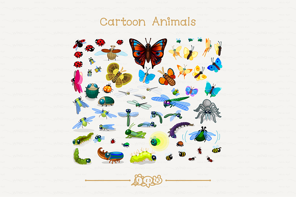 Vector Insects Set 1