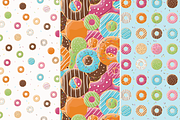 Donuts - patterns and illustrations, a Pattern Graphic by Blue Lela Design (Thumbnail 2 of 4)