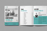 Conference Agenda Template, a Brochure Template by Work-Envance (Thumbnail 2 of 7)