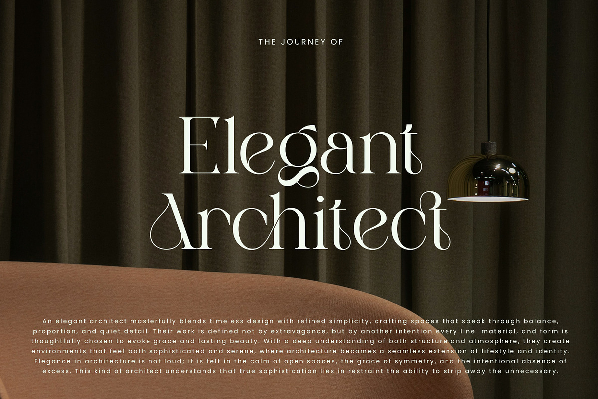 Agathe | Luxury Serif Font, a Serif Font by Mahesans Co (Photo 6 of 10)