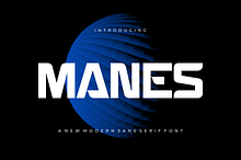 Manes - Font
